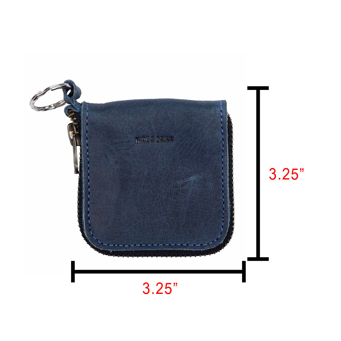 Zippered Coin Pouch - Stockyard X 'The Leather Store'