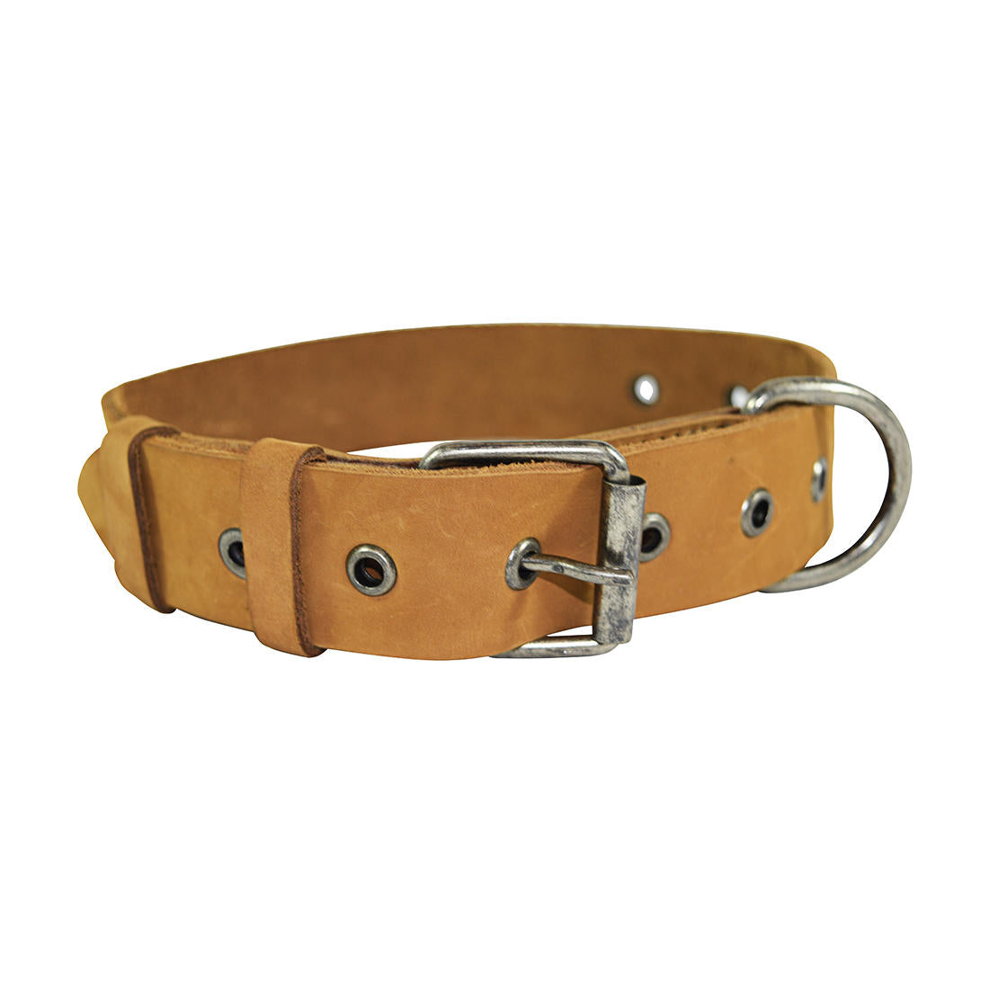 Thick Leather Dog Collar - Stockyard X 'The Leather Store'