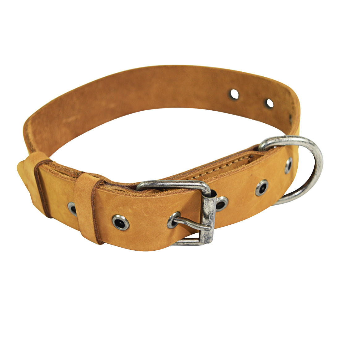 Thick Leather Dog Collar - Stockyard X 'The Leather Store'