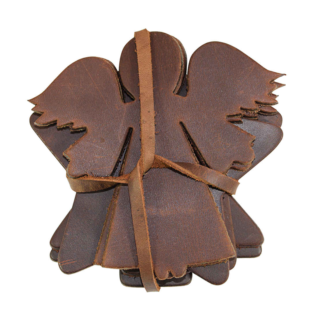 Christmas Ornaments Decorations Coasters (6-Pack) - Stockyard X 'The Leather Store'