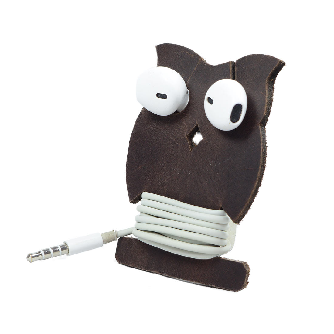 Owl Earphone Wrap - Stockyard X 'The Leather Store'
