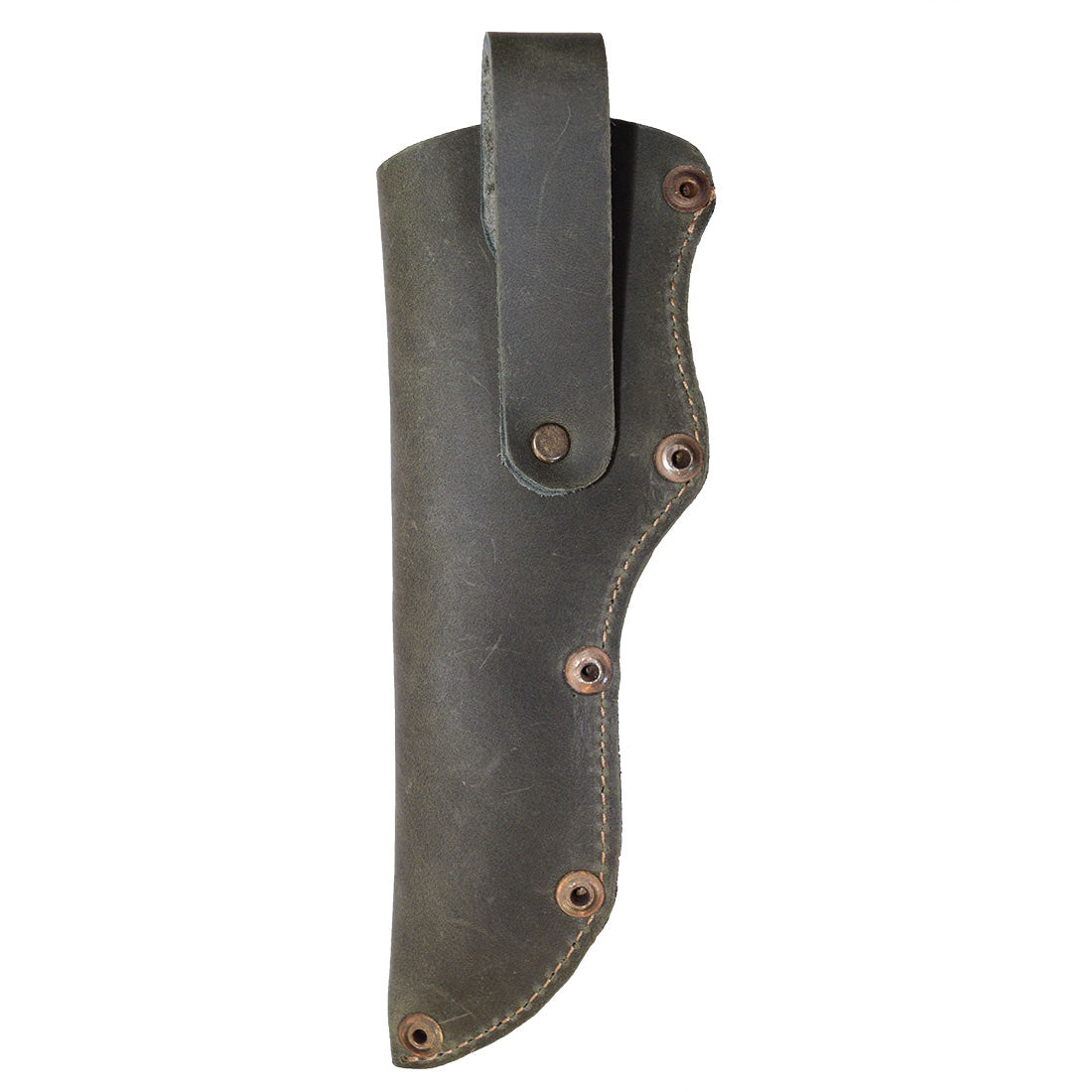 Belt Mora Knife Sheath from Hide & Drink, designed with a functional Thick Sheath for Mora Knife with Belt Loop. An essential camping holster made from durable Full Grain Leather.