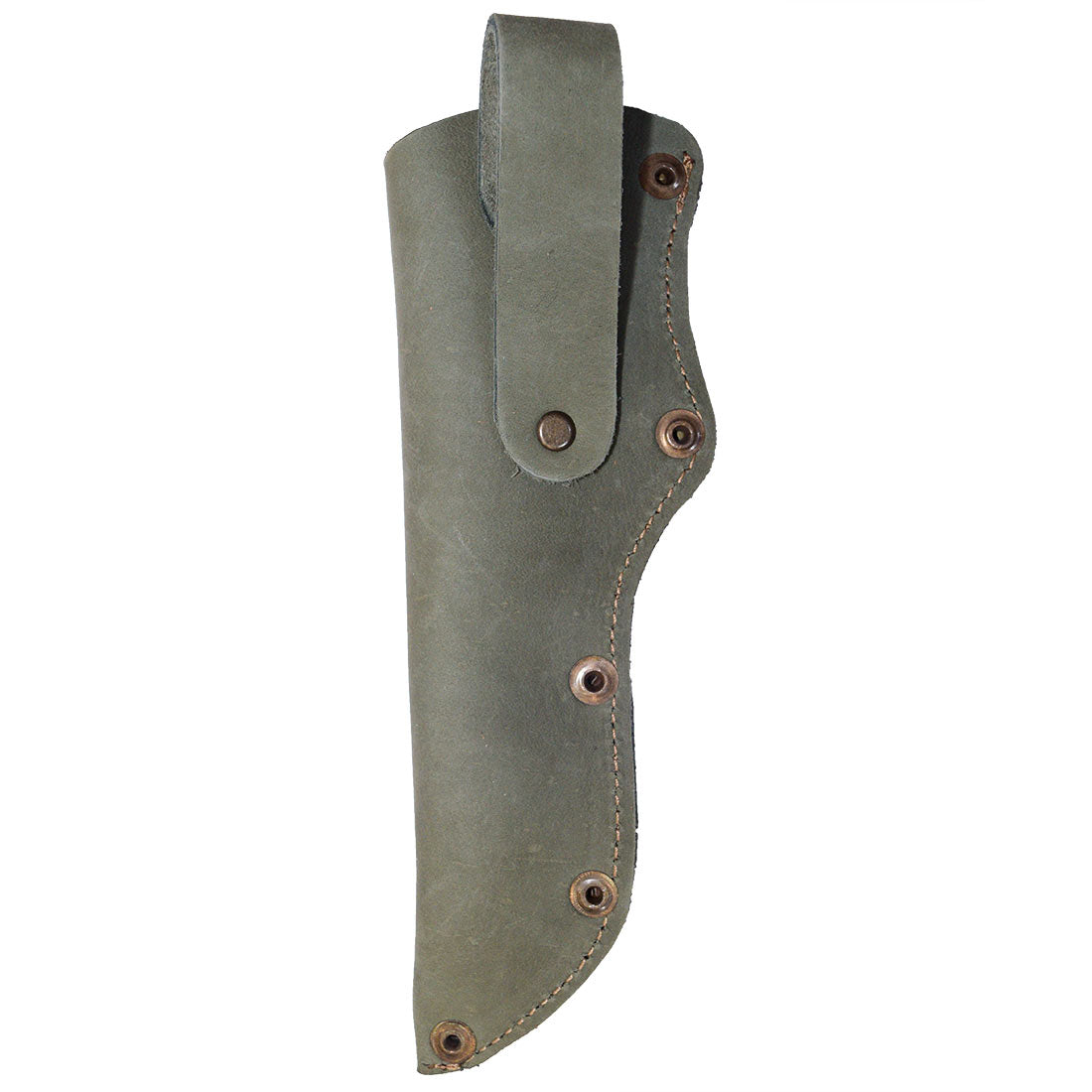 Belt Mora Knife Sheath from Hide & Drink, showcasing a classic design with a Thick Sheath for Mora Knife with Belt Loop. An essential camping accessory made from durable Full Grain Leather.