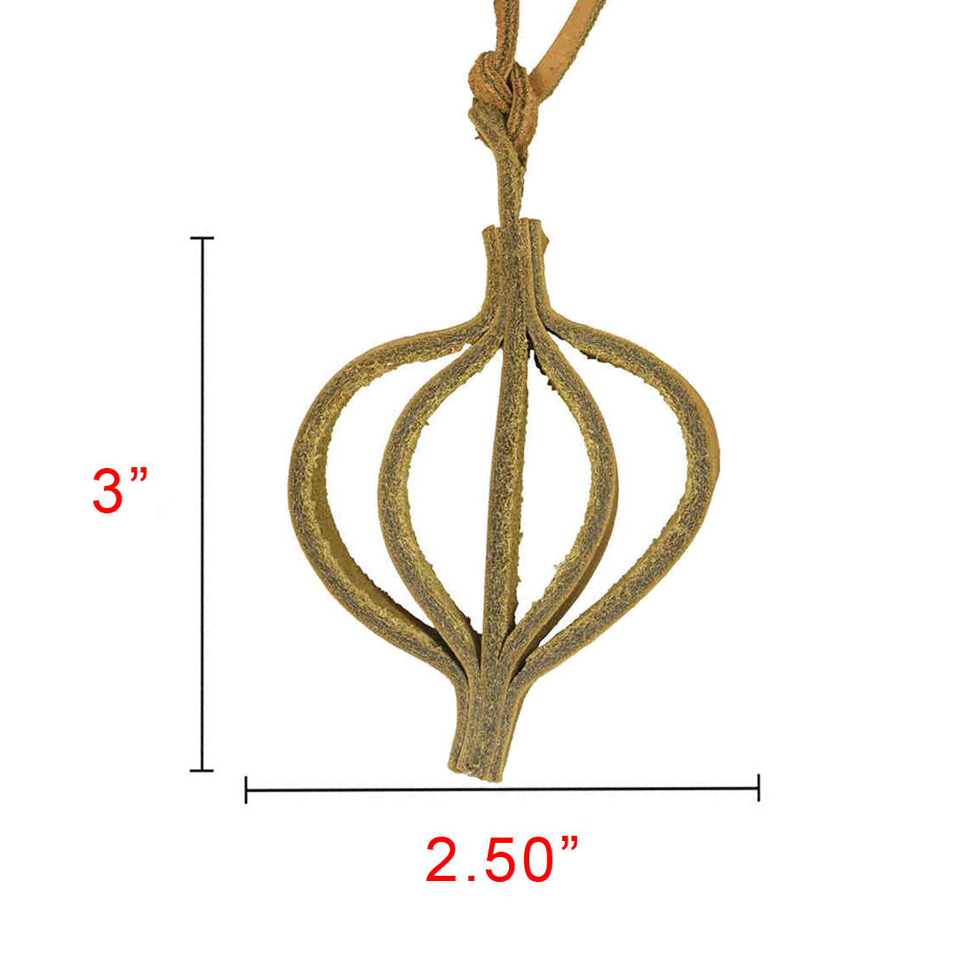 Thick Hanging Christmas Ornament (8 pack) - Stockyard X 'The Leather Store'