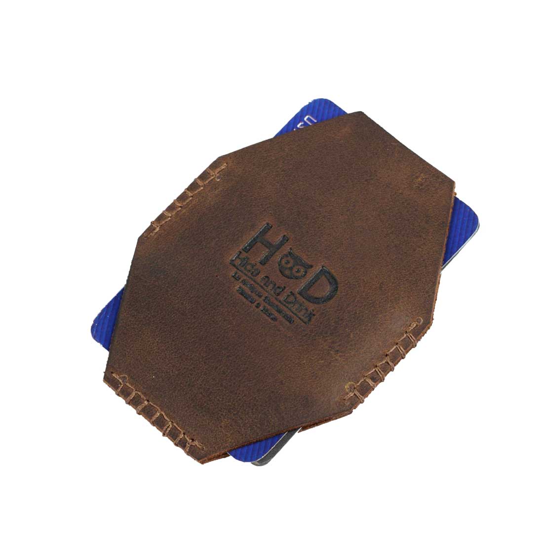 Octahedron Card Holder - Stockyard X 'The Leather Store'