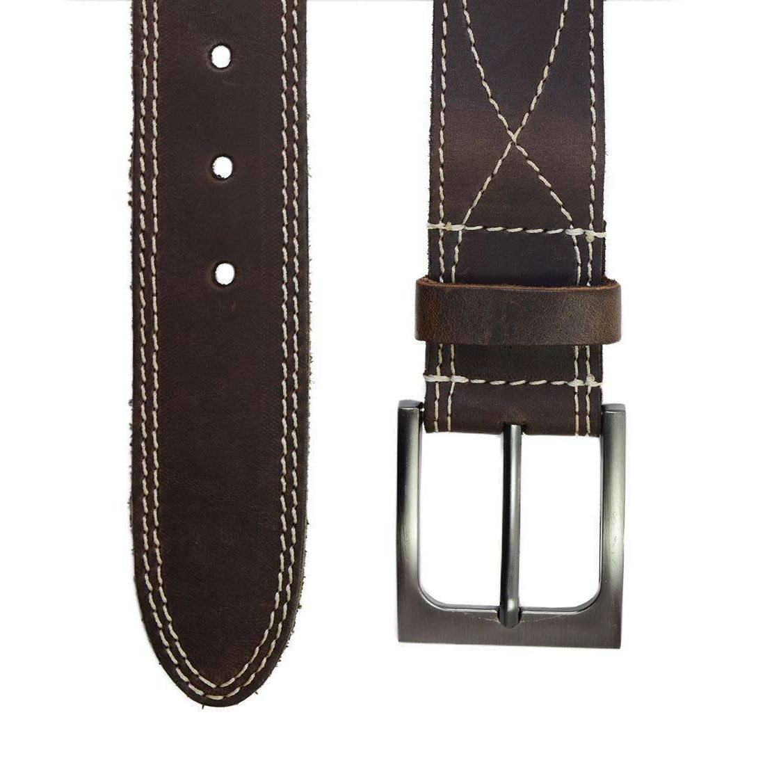 Western Style Leather Belt - Stockyard X 'The Leather Store'
