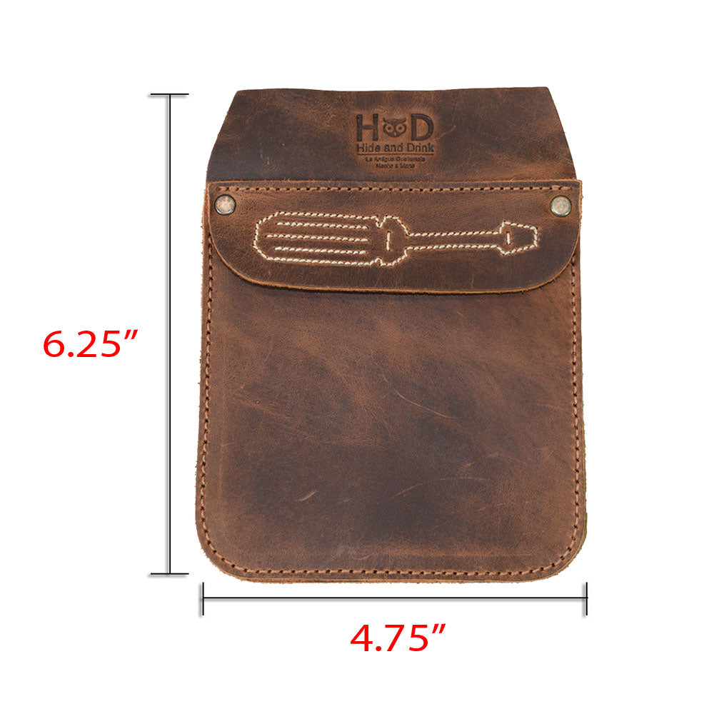 Leather Work Pocket Stitched Designs - Stockyard X 'The Leather Store'