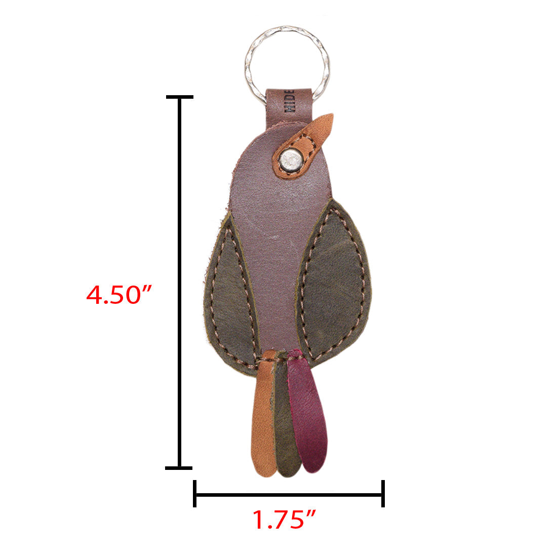 Park Bird Keychain - Stockyard X 'The Leather Store'