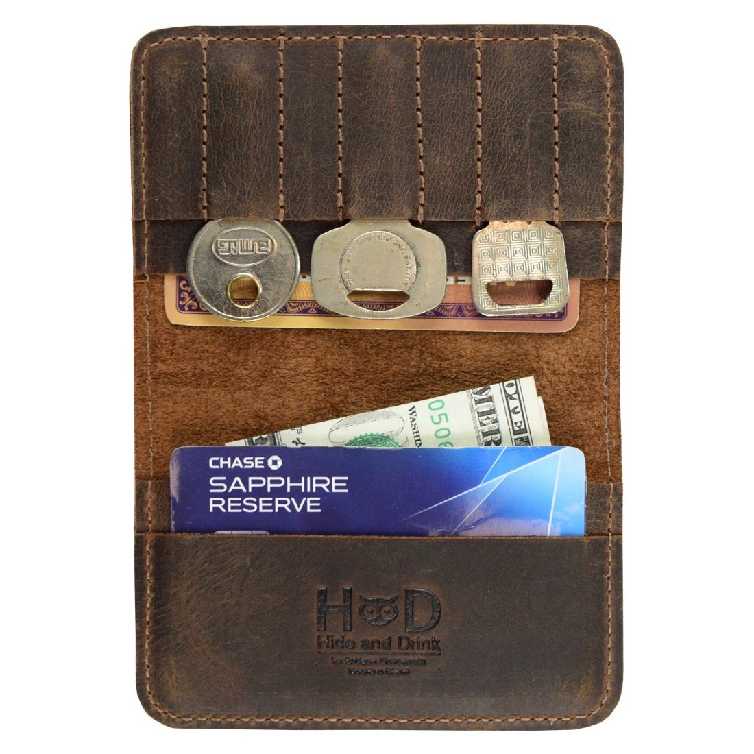 3-Key-Wallet - Stockyard X 'The Leather Store'