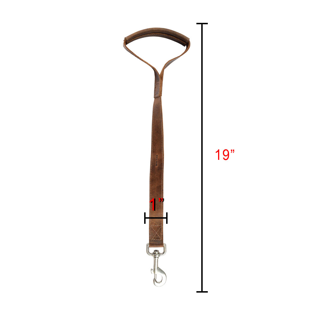 Short Dog Leash (19 in) - Stockyard X 'The Leather Store'