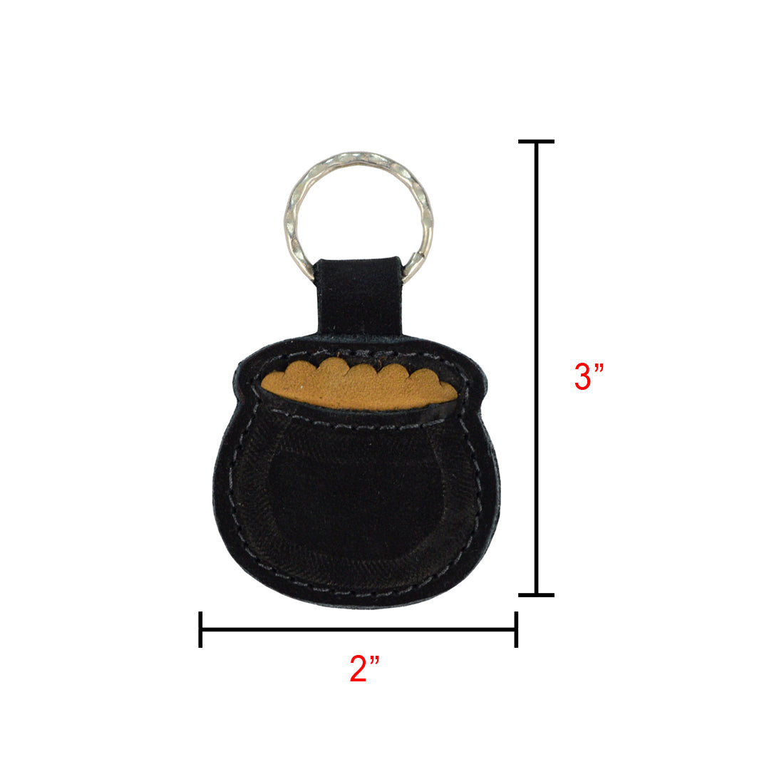 St. Patrick's - Irish Pot Keychain - Stockyard X 'The Leather Store'