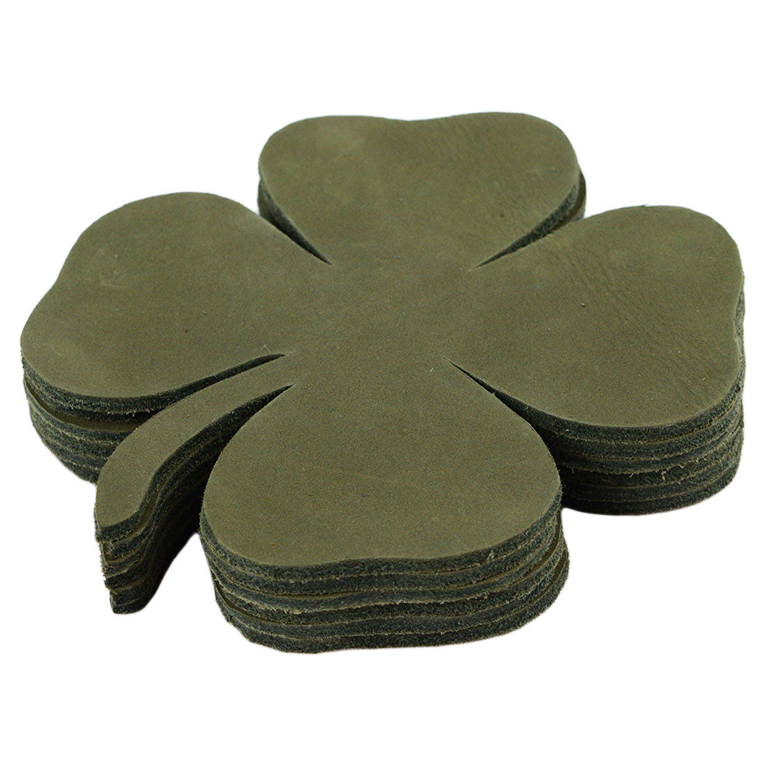 St. Patrick's - Irish Clover Coaster Set (6 pack) - Stockyard X 'The Leather Store'