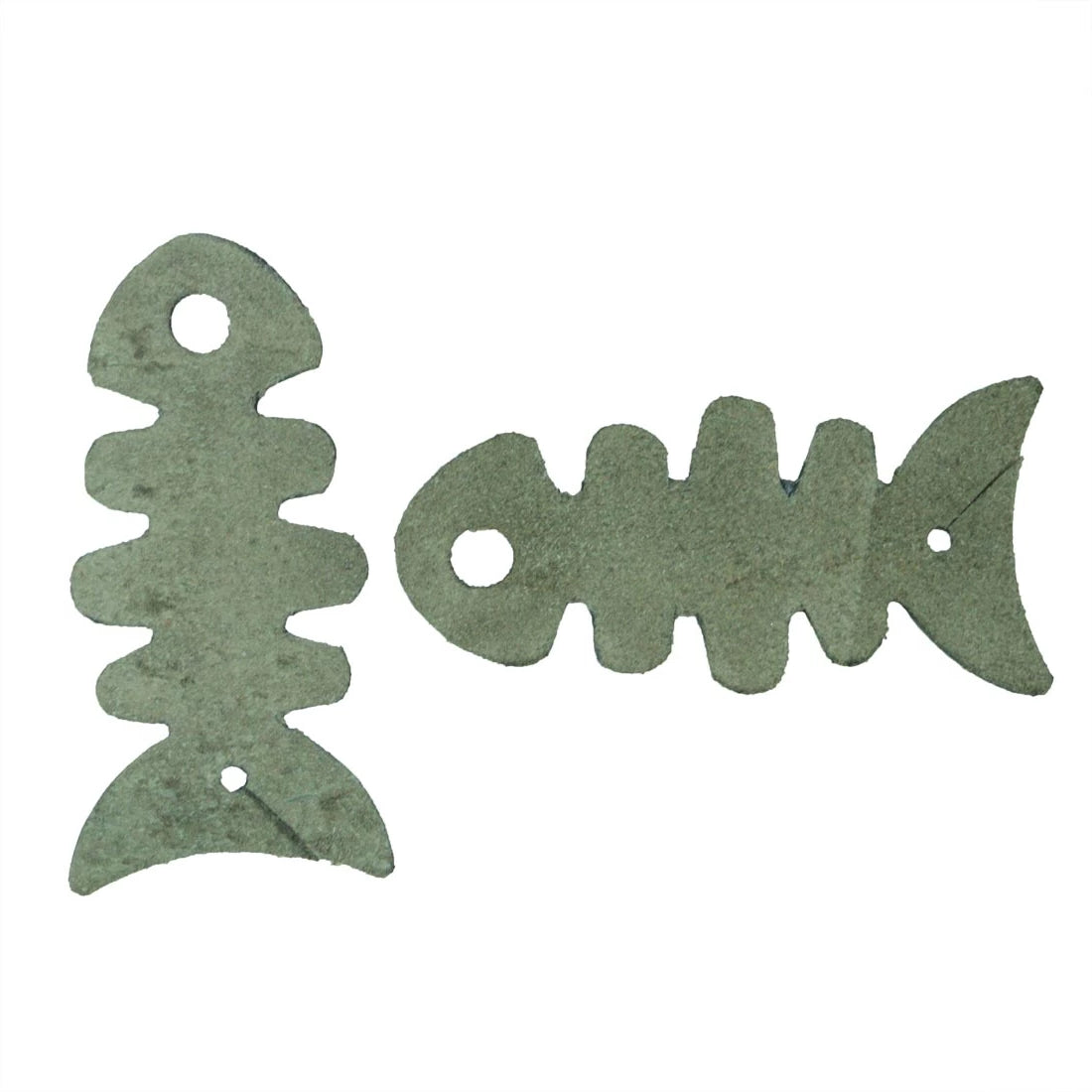 Fish Skeleton Cord Keeper (2 pack) - Stockyard X 'The Leather Store'