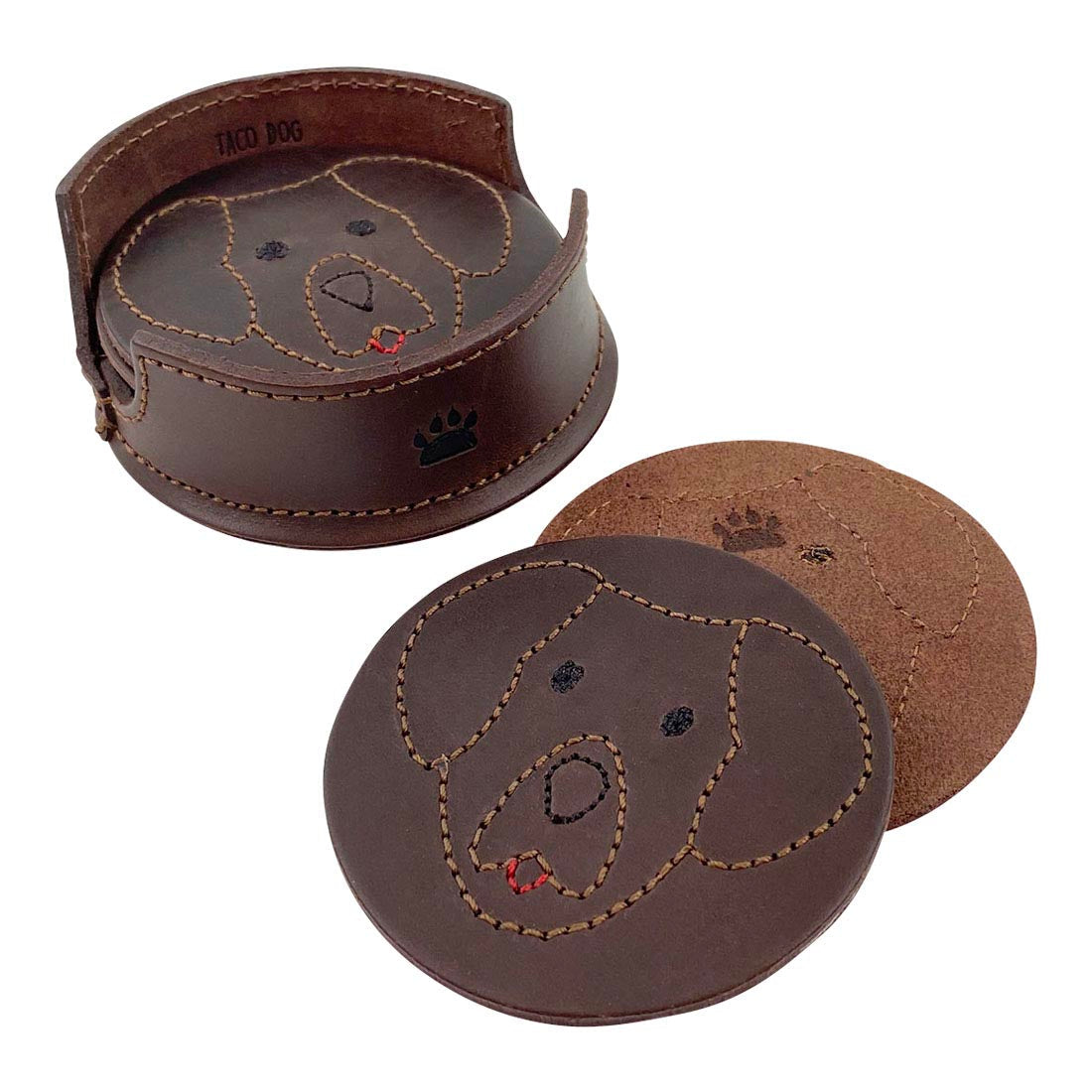 Doggy Coasters - Stockyard X 'The Leather Store'
