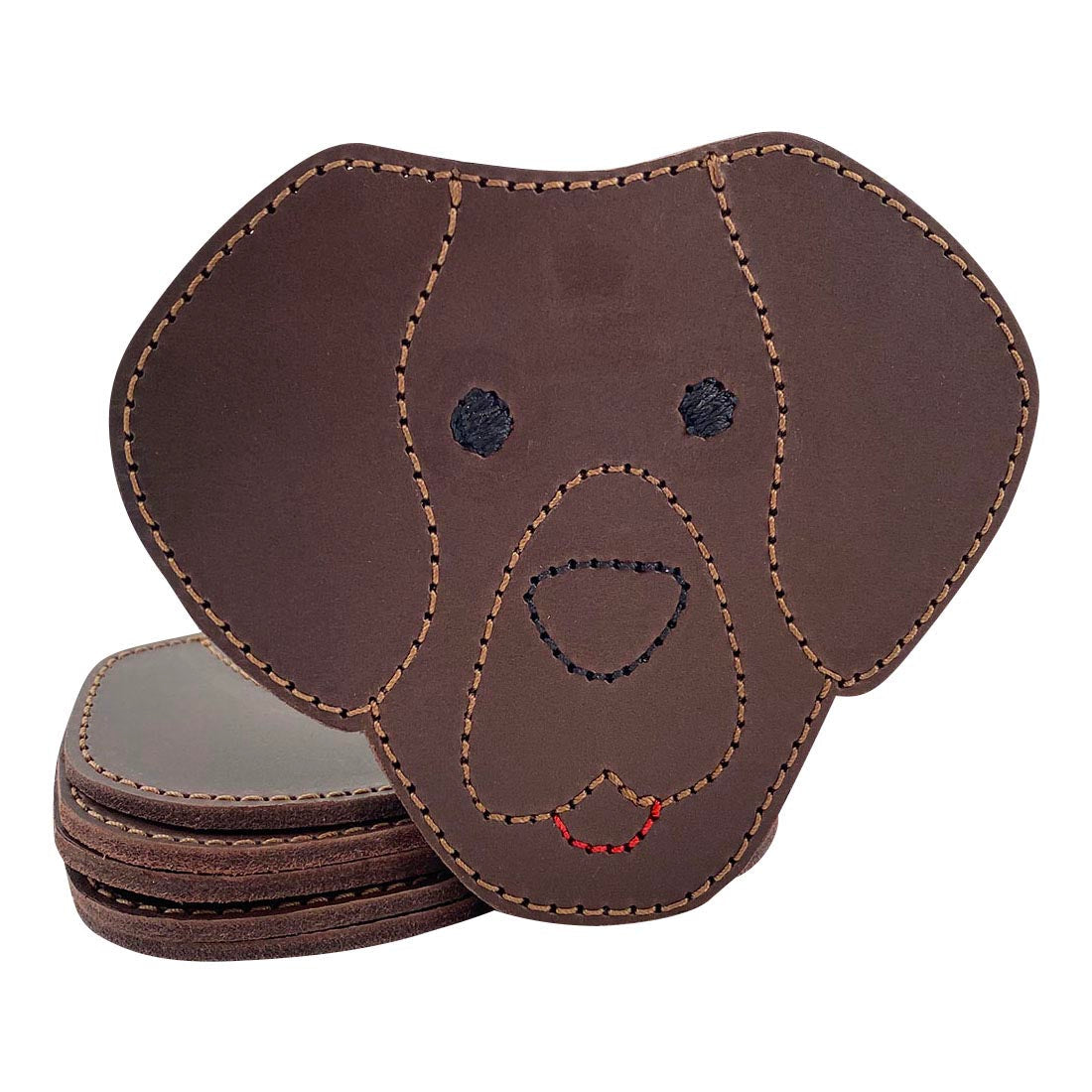 Labrador Coasters - Stockyard X 'The Leather Store'