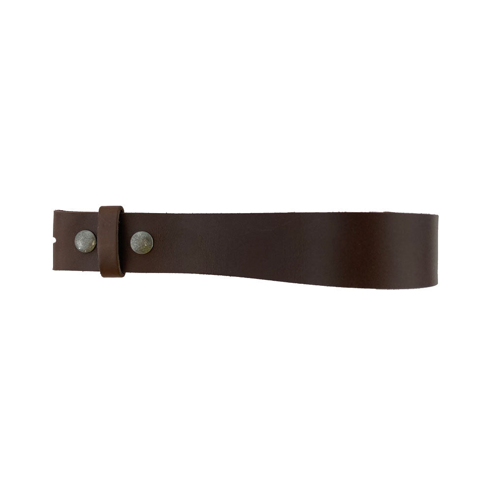 Rustic Thick Leather Snap On Belt - Stockyard X 'The Leather Store'