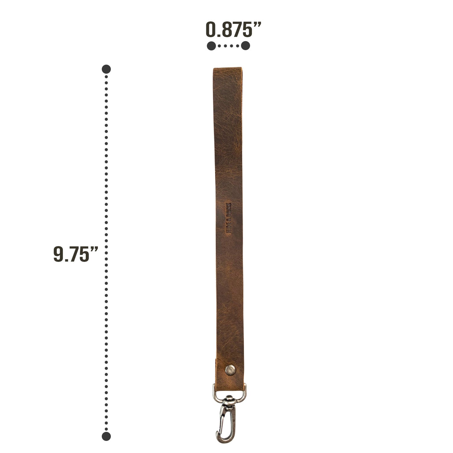 Simple Thick Lanyard - Stockyard X 'The Leather Store'