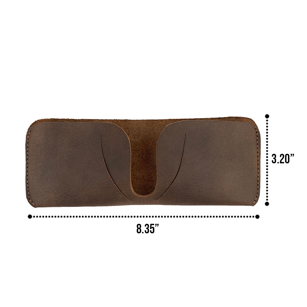 Dimensions of the Hide & Drink Minimal Wallet shown against a measurement scale, emphasizing its practicality as a Full Grain Leather Classic Slimfold Wallet. As a Card Organizer Holder and Travel Accessory, it is crafted through Small Batch Production techniques by artisans in La Antigua Guatemala & Oaxaca Mexico.