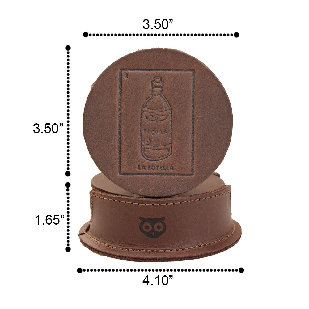 Loteria Coaster (8-Pack) - Stockyard X 'The Leather Store'
