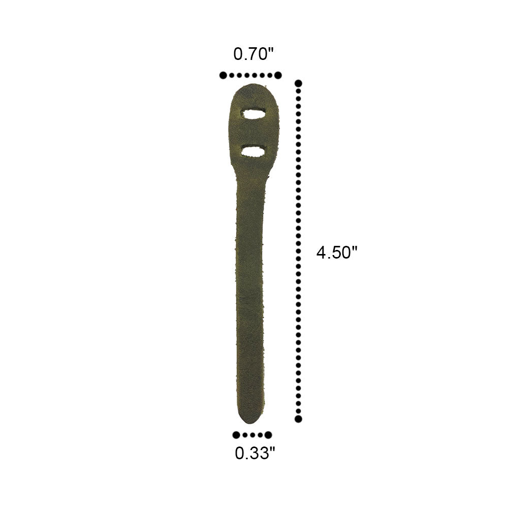 Elegant Rustic Zipper Pull Replacement from Hide & Drink, featuring quality full grain leather. This accessory is part of the 6 pack collection, perfect for enhancement of backpacks, jackets, wallets, luggage, and bags. Each piece reflects artisan craftsmanship from La Antigua Guatemala & Oaxaca Mexico.