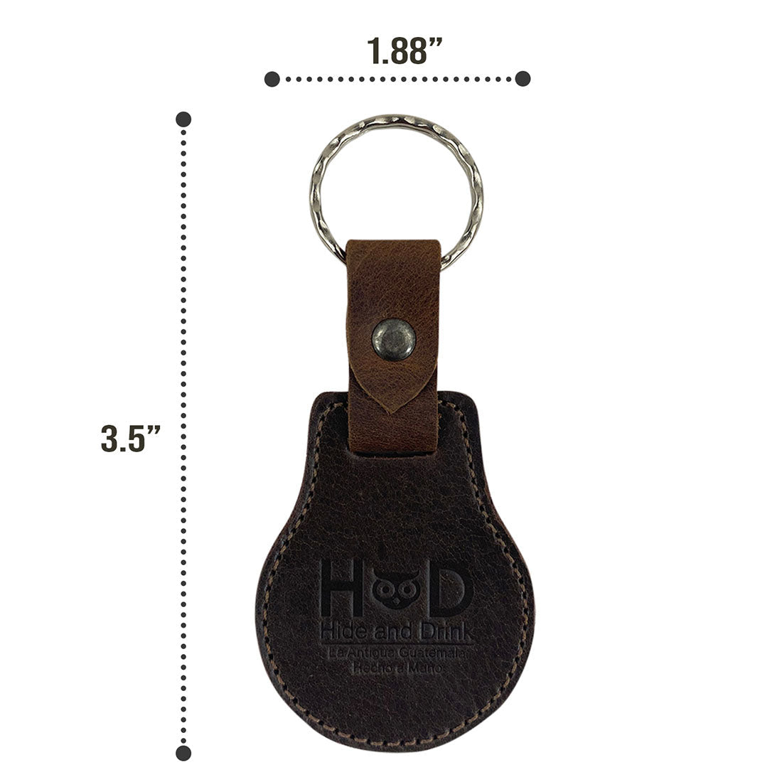 Classic Logo Keychain - Stockyard X 'The Leather Store'