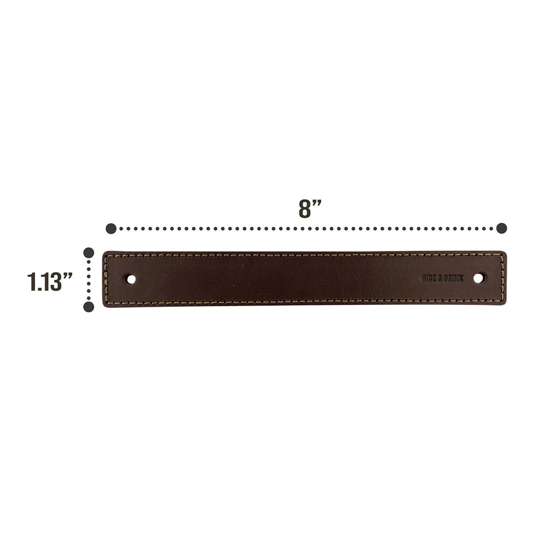 Rectangular Drawer Handles - Stockyard X 'The Leather Store'