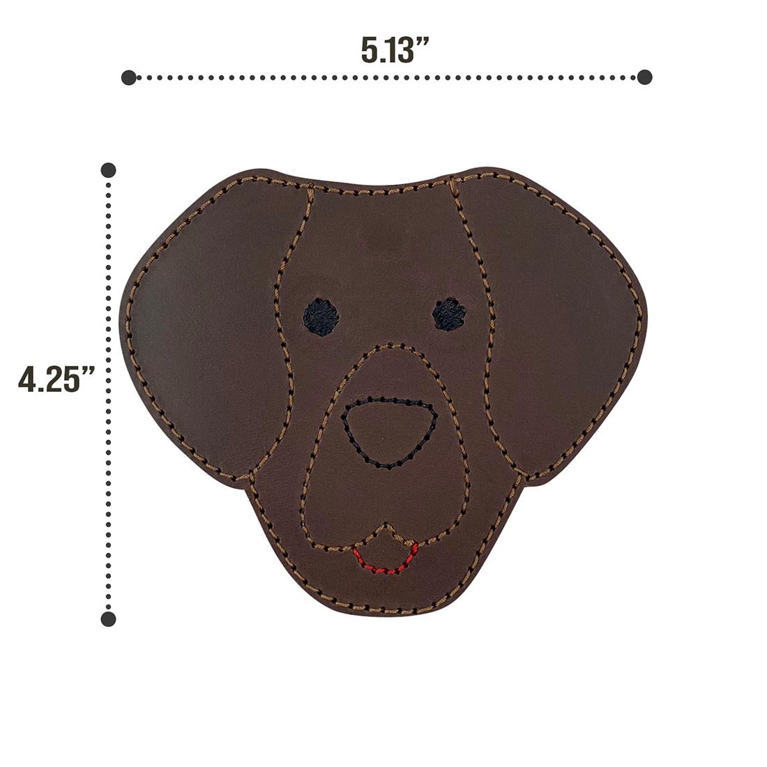 Labrador Doggy Coaster Set (6-Pack) - Stockyard X 'The Leather Store'