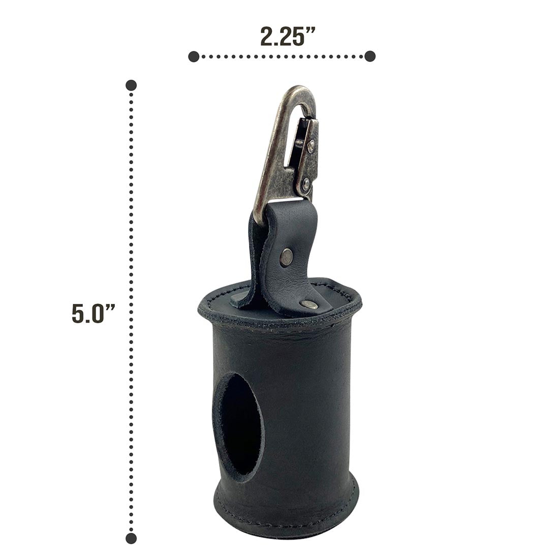 Dog Poop Bag Carrier - Stockyard X 'The Leather Store'