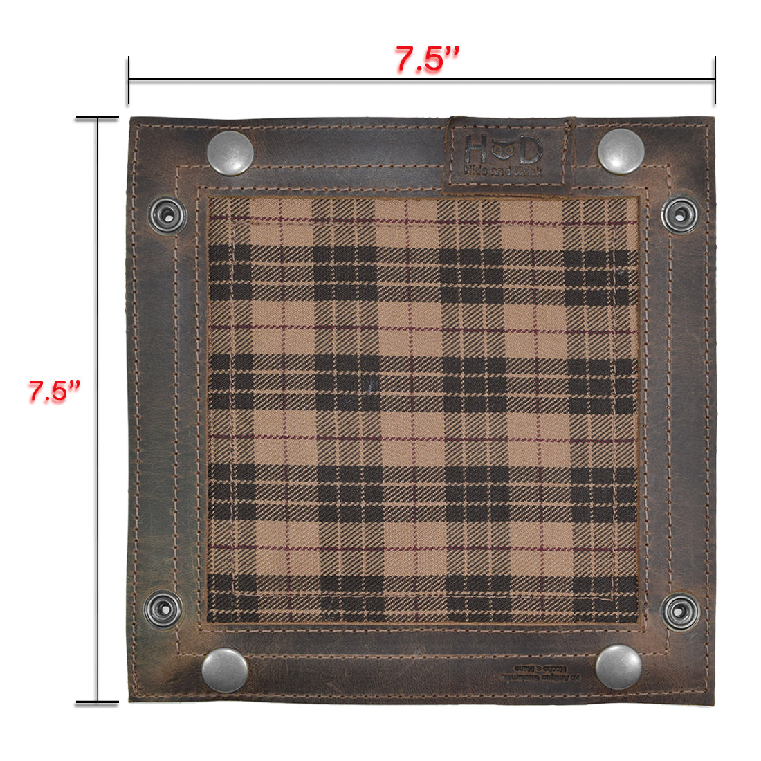 Valet Tray Plaid - Stockyard X 'The Leather Store'