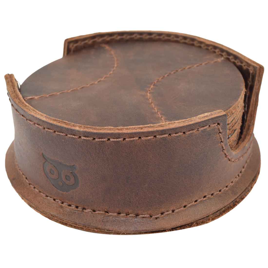 Baseball Coaster (8-Pack) - Stockyard X 'The Leather Store'