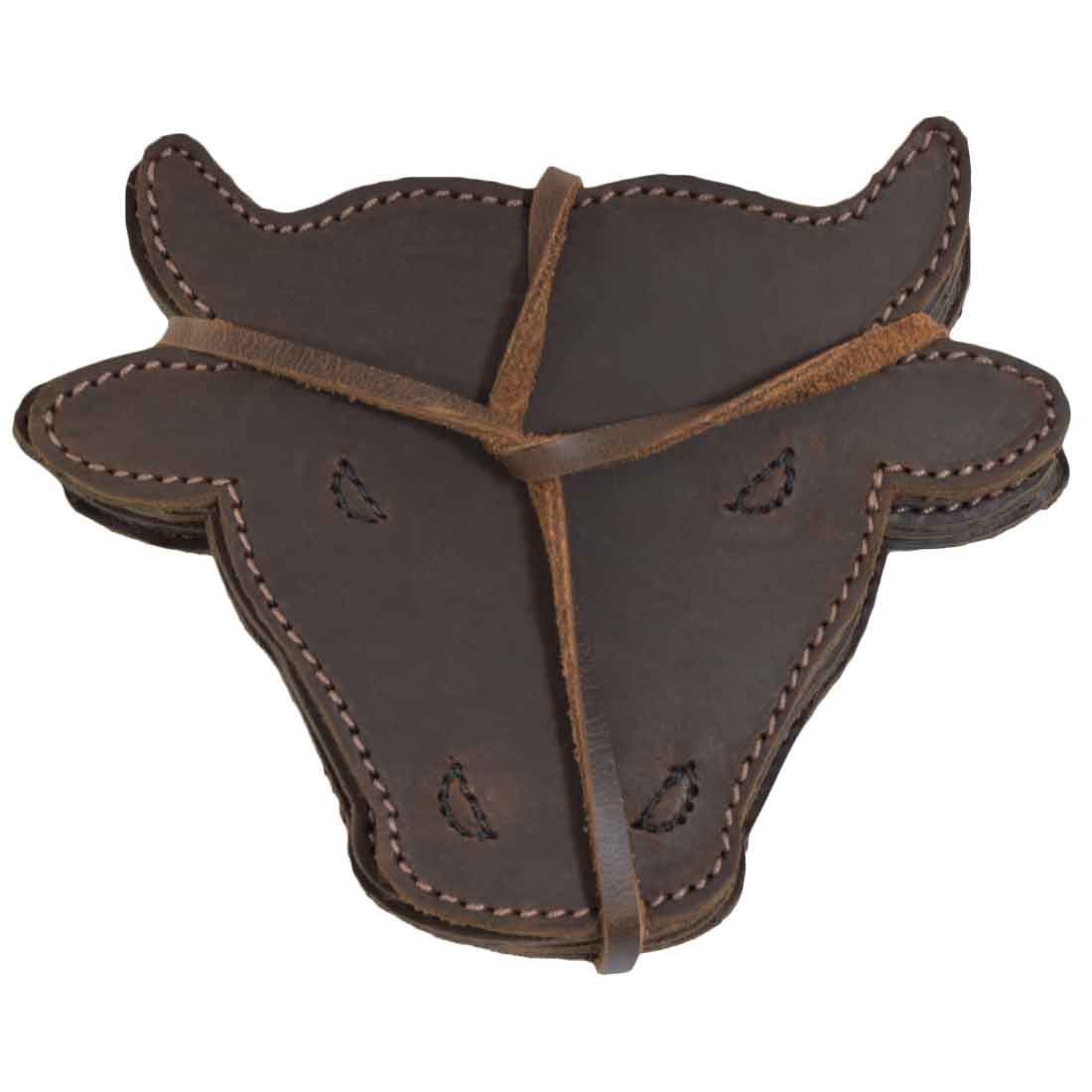 Raging Bull Coaster Set (6-Pack) - Stockyard X 'The Leather Store'