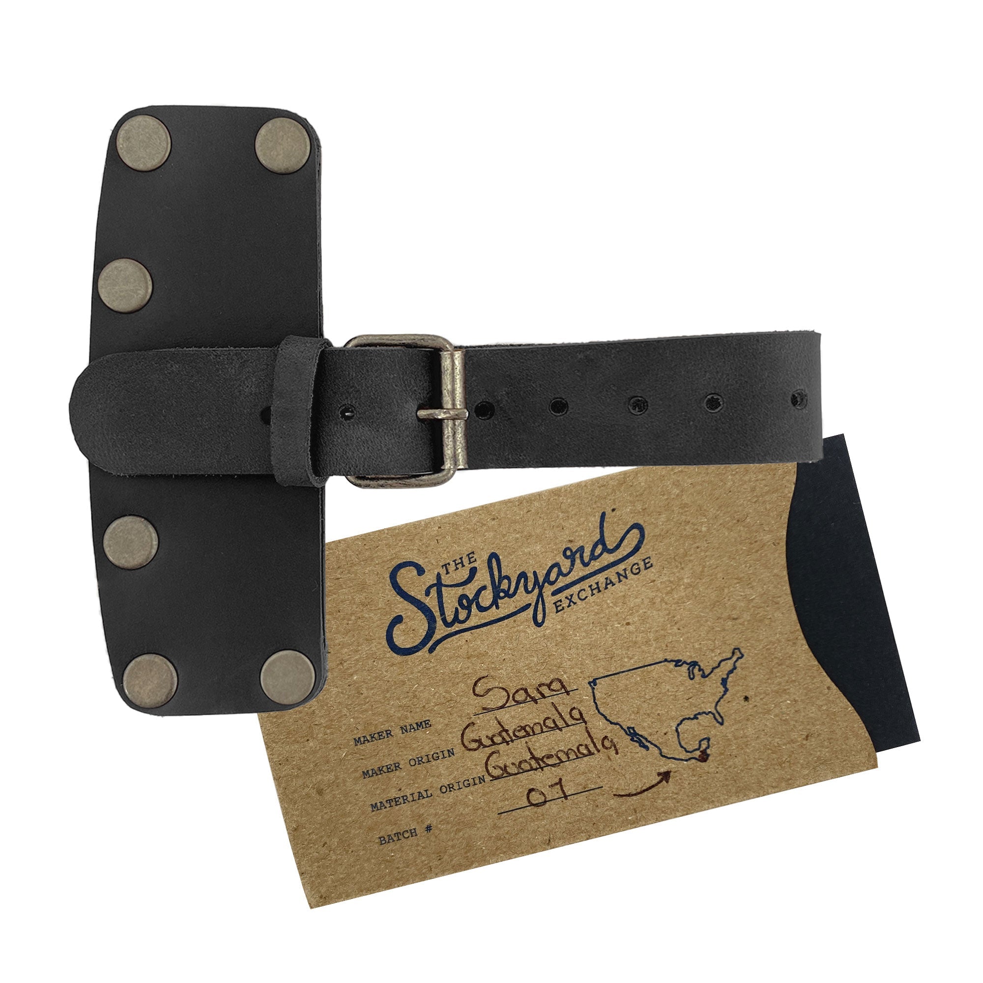 Valhalla Gear Lumberjack Axe Head Sheath, a handmade protector case crafted from full grain leather, designed for blade safety. This durable sleeve is perfect for camping accessories and lumberjack outdoors work essentials. Each sheath features small batch production, hand cut, hand sewn craftsmanship, and is fire branded by artisans made in La Antigua Guatemala & Oaxaca Mexico.