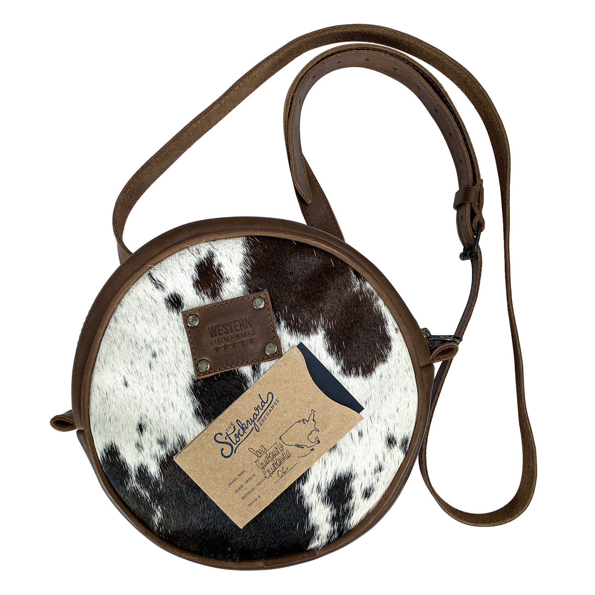 Circular Crossbody Bag - Stockyard X 'The Leather Store'