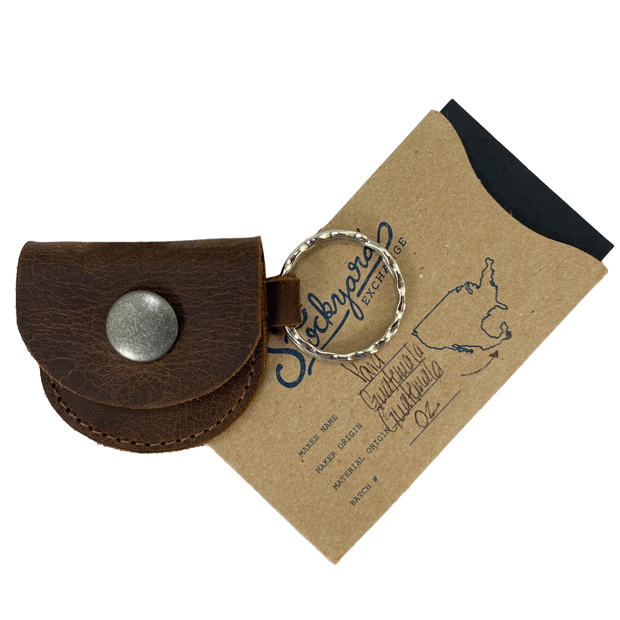 Ring Case Keychain - Stockyard X 'The Leather Store'