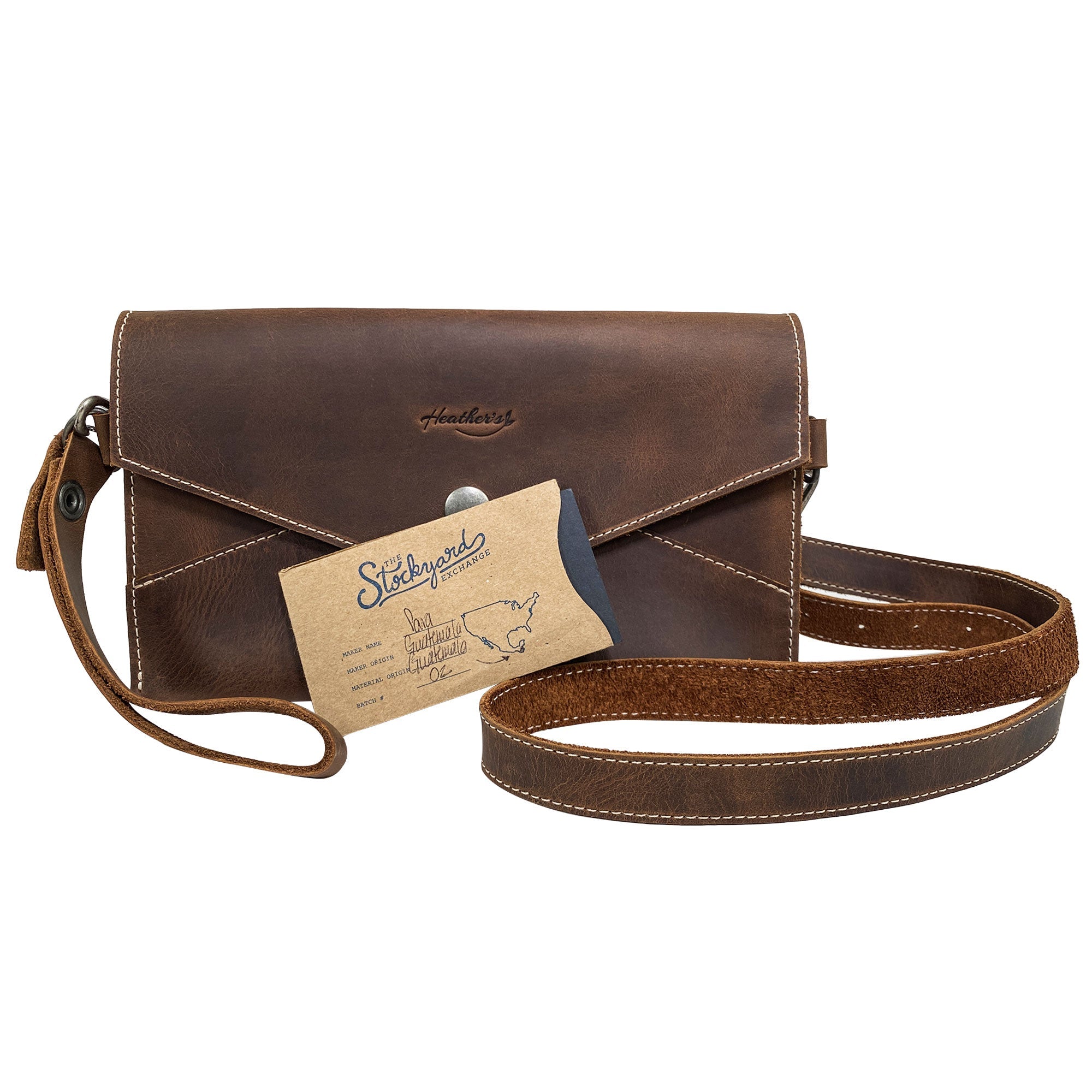 Envelope Crossbody Bag - Stockyard X 'The Leather Store'