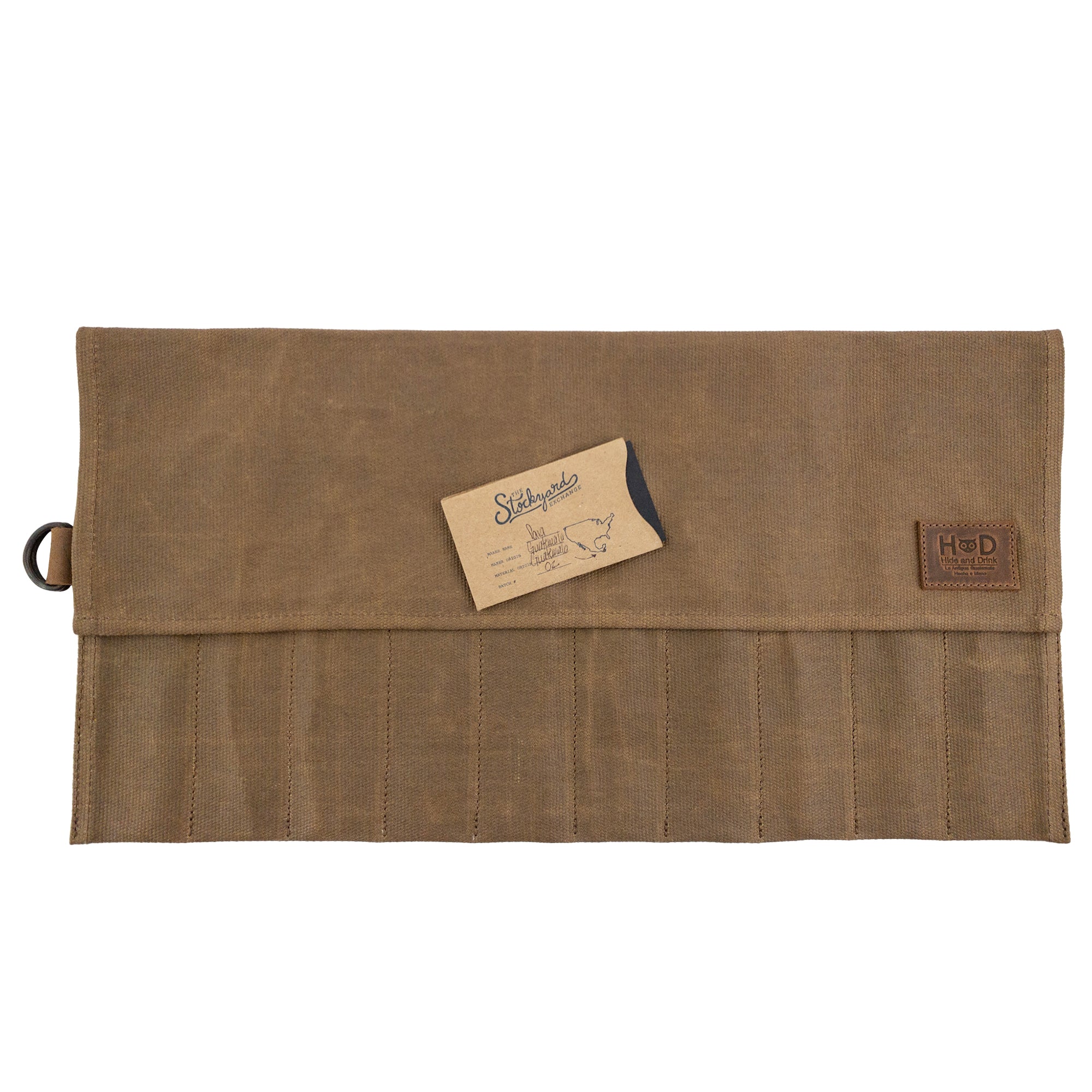 Camping Cutlery Roll - Stockyard X 'The Leather Store'