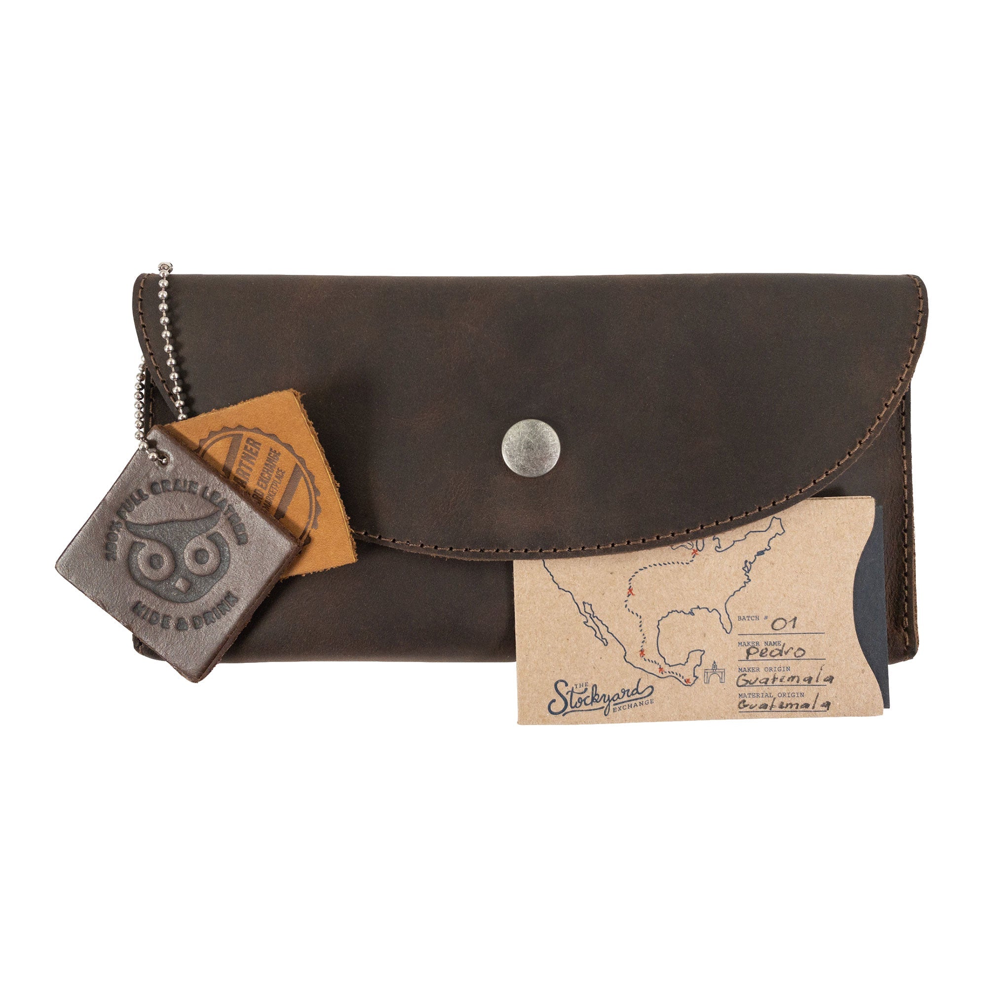 Formal Wallet with 3 Card Slots - Stockyard X 'The Leather Store'
