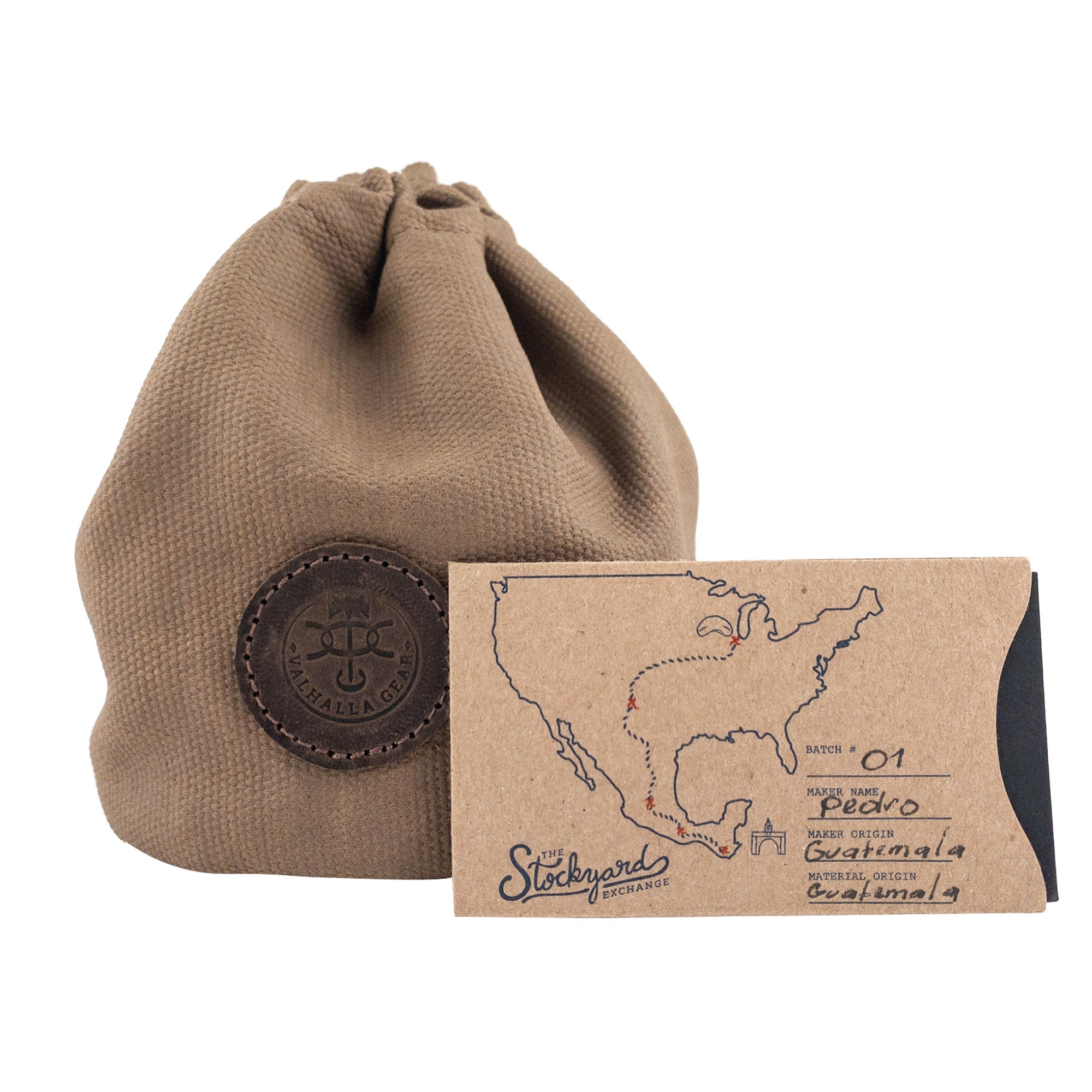 Rounded Bag for Camping - Stockyard X 'The Leather Store'