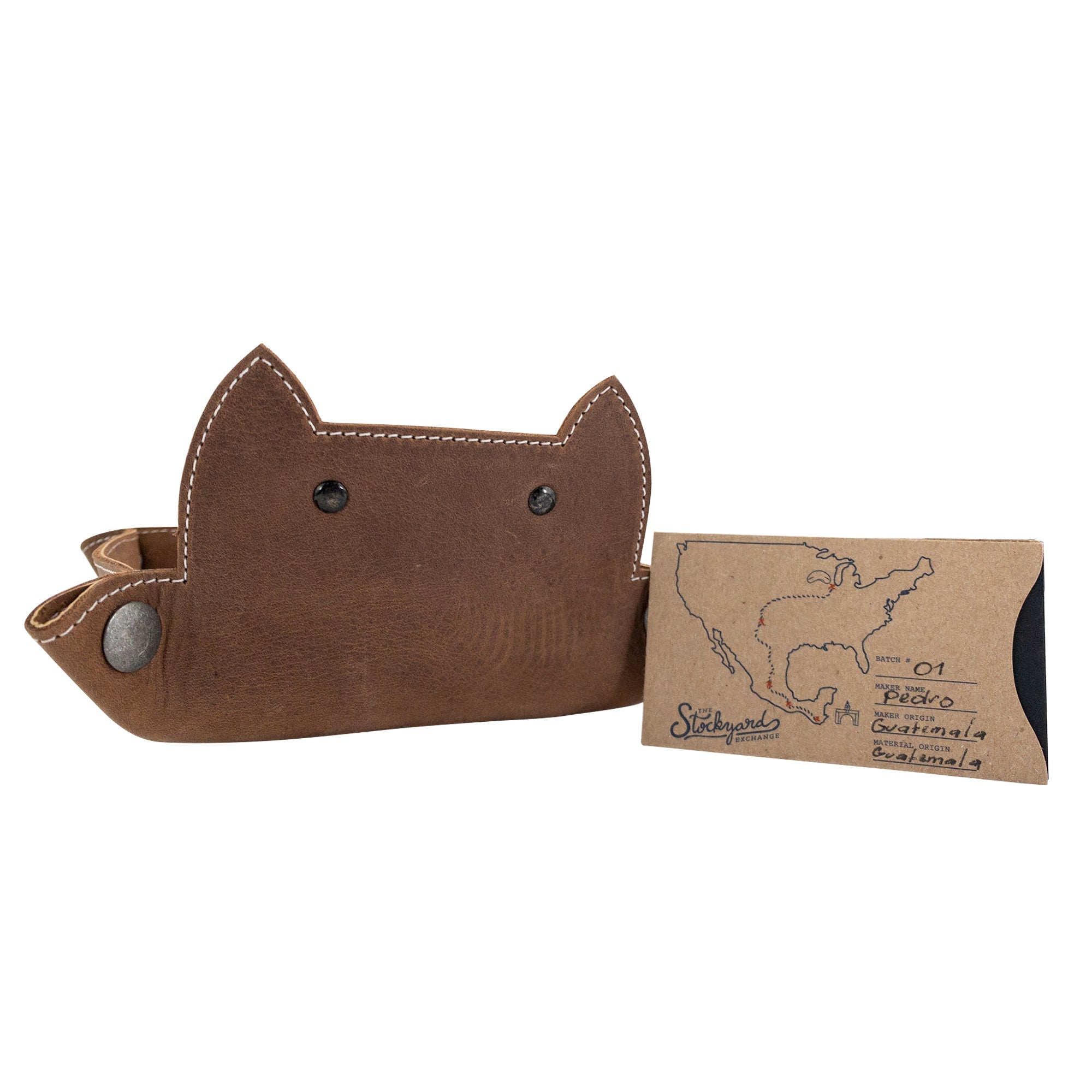 Cat Shape Catchall - Stockyard X 'The Leather Store'