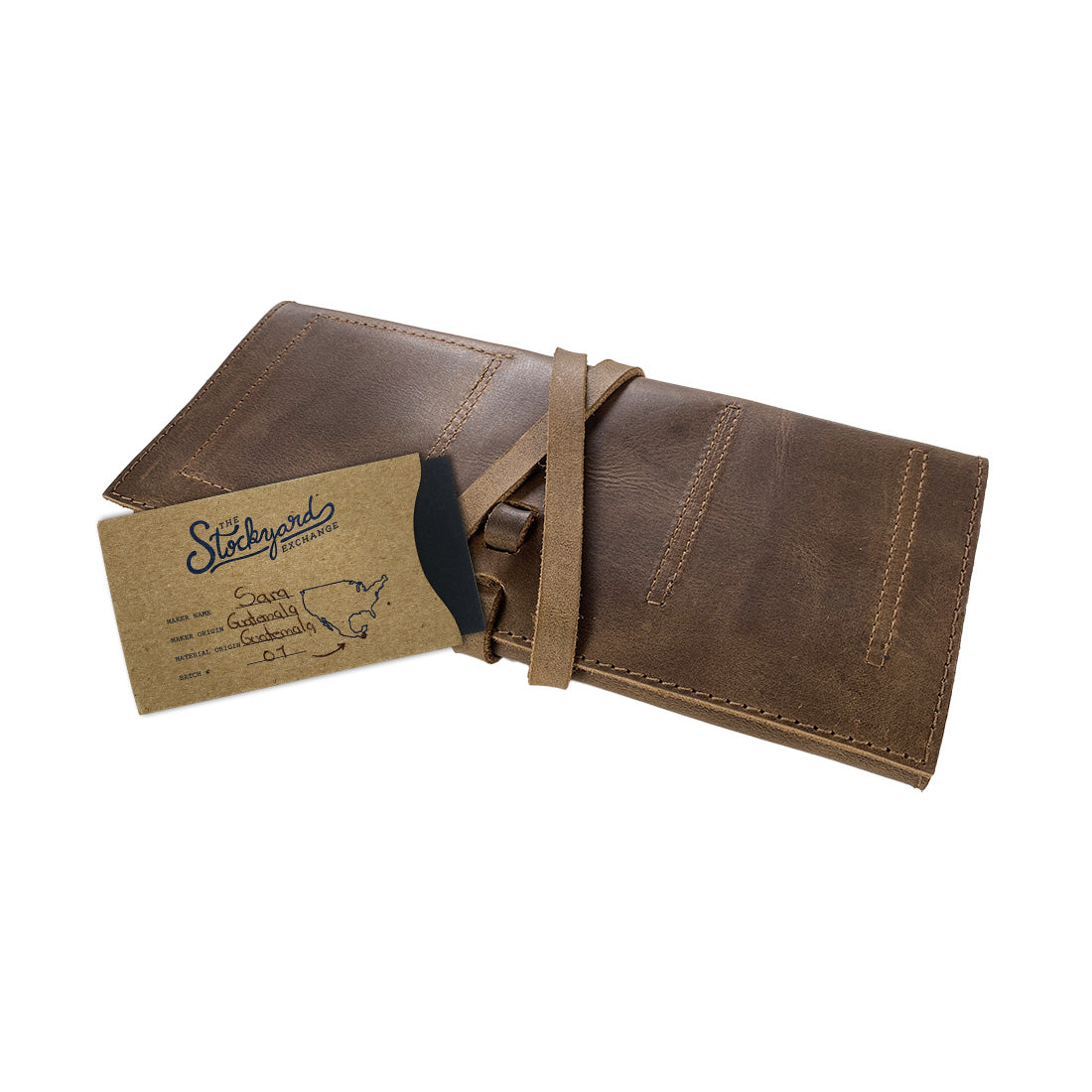 Jewelry Roll Small - Stockyard X 'The Leather Store'