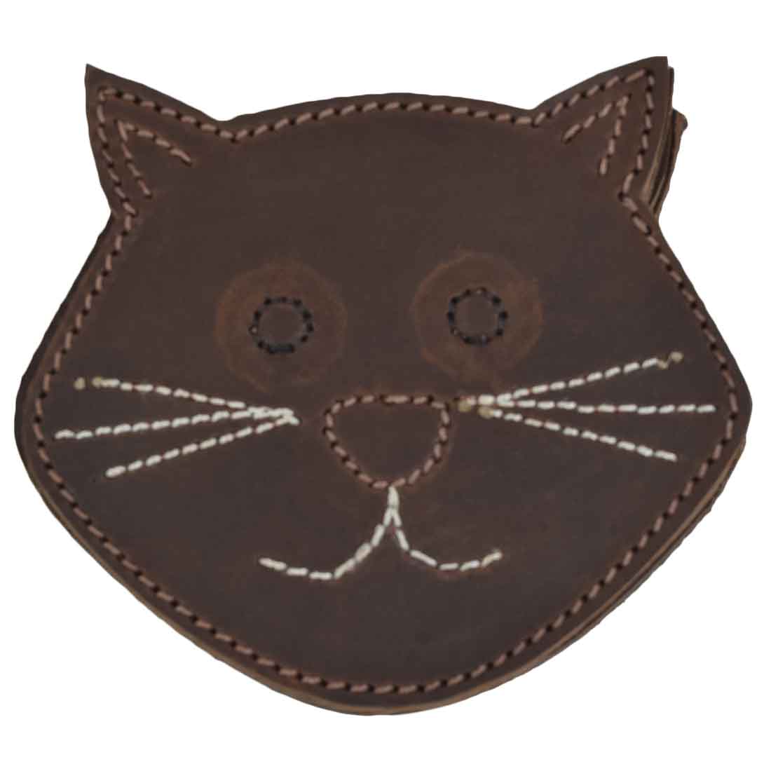Whiskers Cat Coaster Set (6-Pack) - Stockyard X 'The Leather Store'