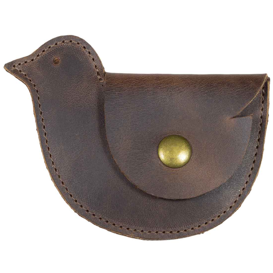 Pigeon Coin Pouch - Stockyard X 'The Leather Store'