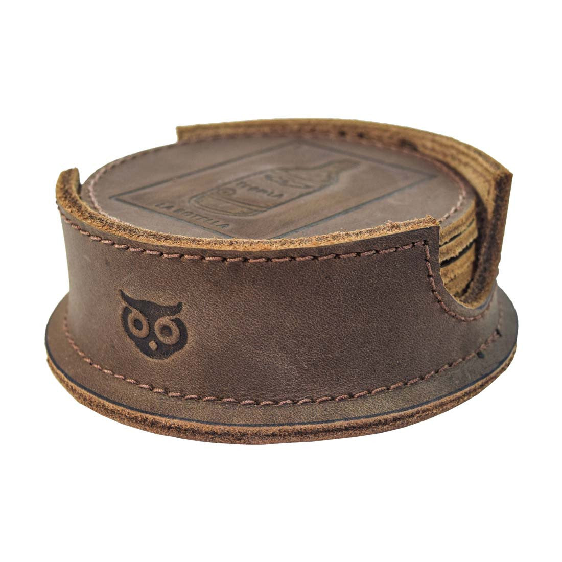 Thick Leather Loteria! Coasters (6-Pack) - Stockyard X 'The Leather Store'