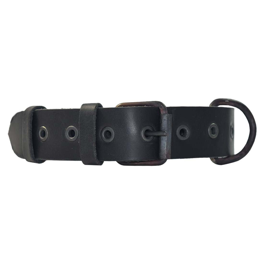 Thick Leather Dog Collar - Stockyard X 'The Leather Store'