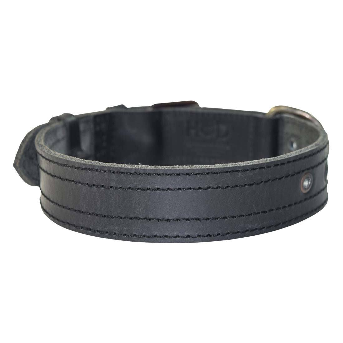 Thick Leather Dog Collar - Stockyard X 'The Leather Store'