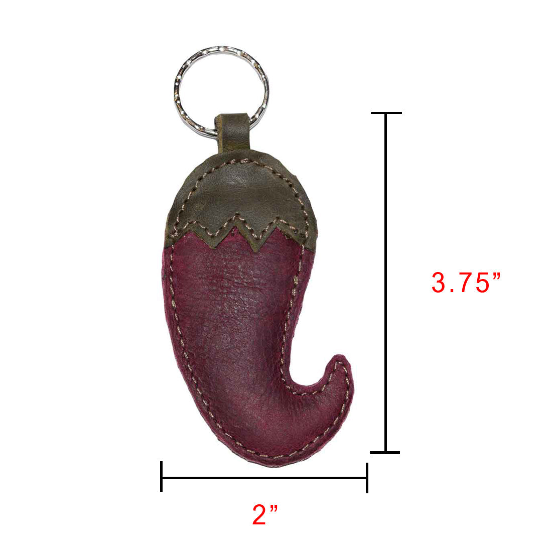 Hot Pepper Keychain - Stockyard X 'The Leather Store'
