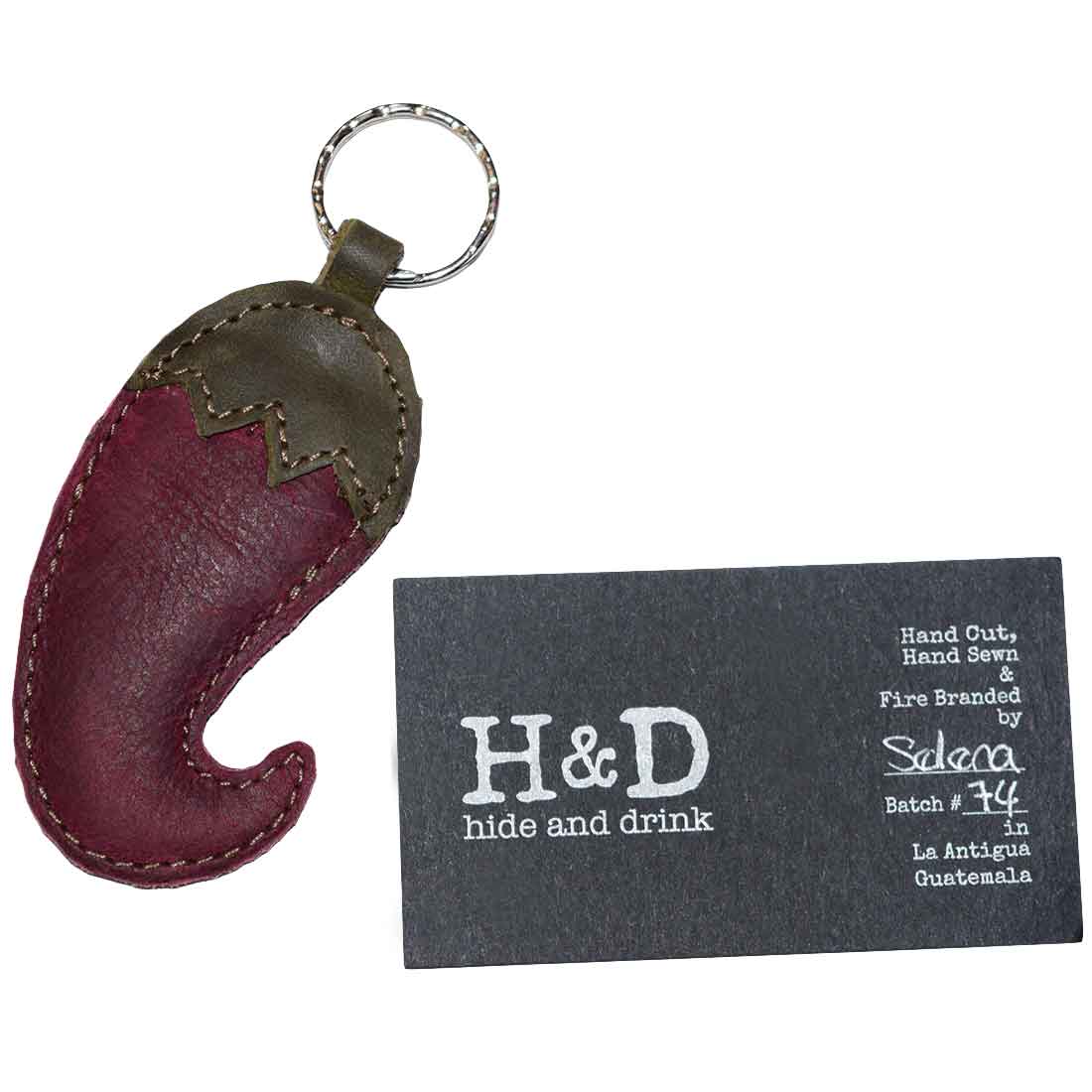 Hot Pepper Keychain - Stockyard X 'The Leather Store'