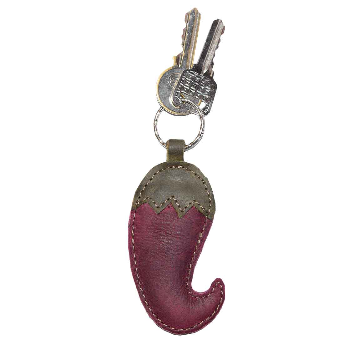 Hot Pepper Keychain - Stockyard X 'The Leather Store'