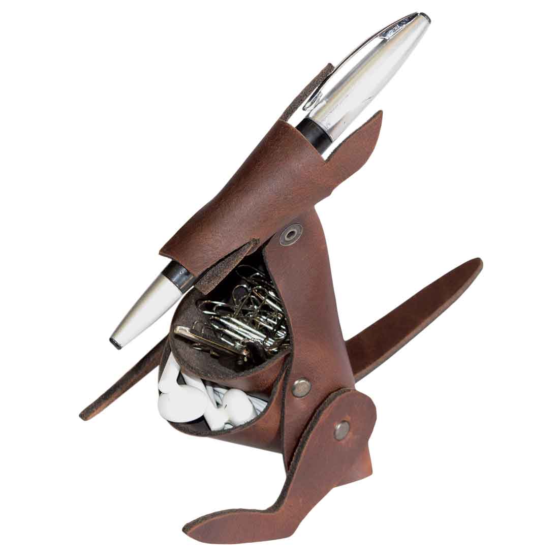 Kangaroo Clip Holder - Stockyard X 'The Leather Store'