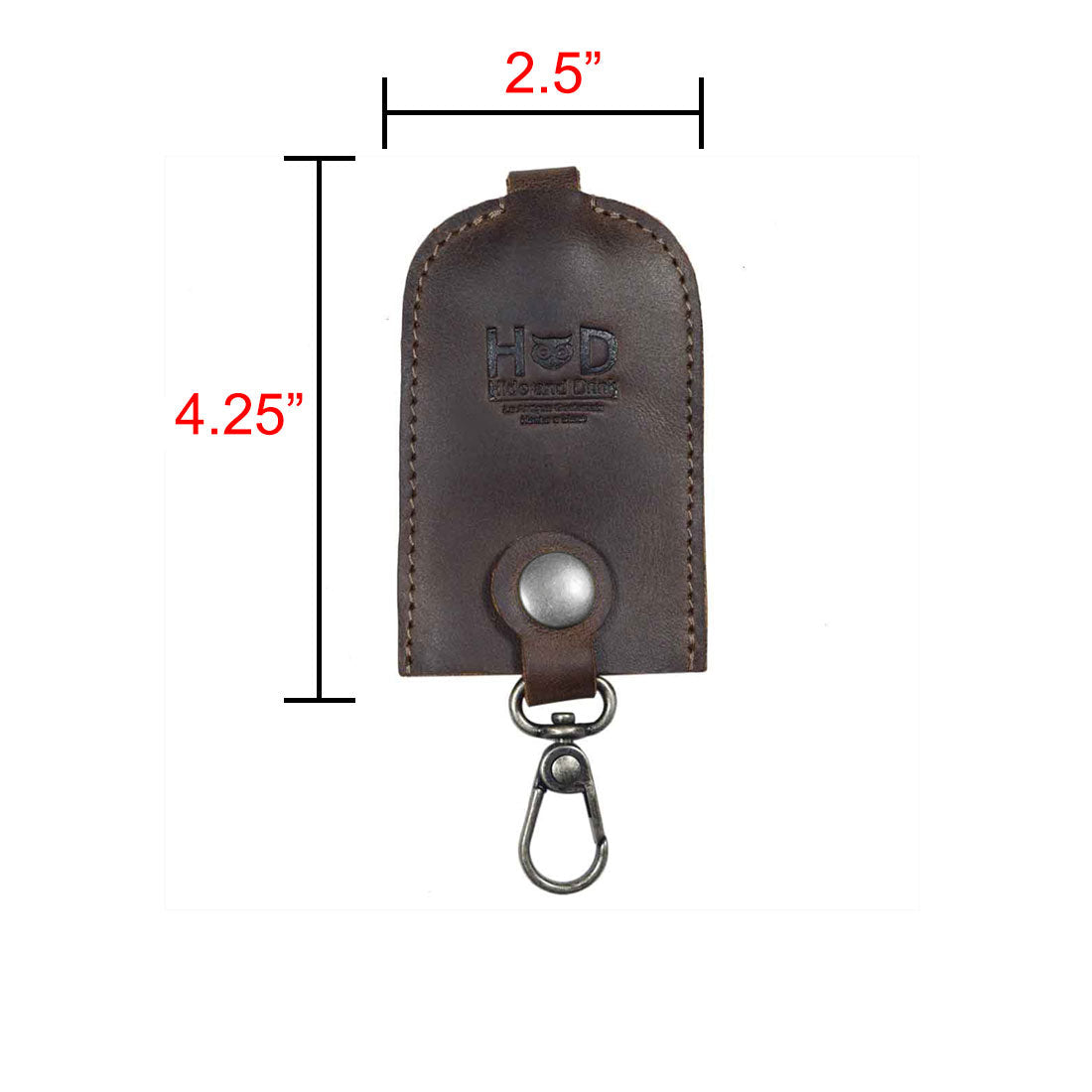 Key Holder w/Lobster Hook - Stockyard X 'The Leather Store'